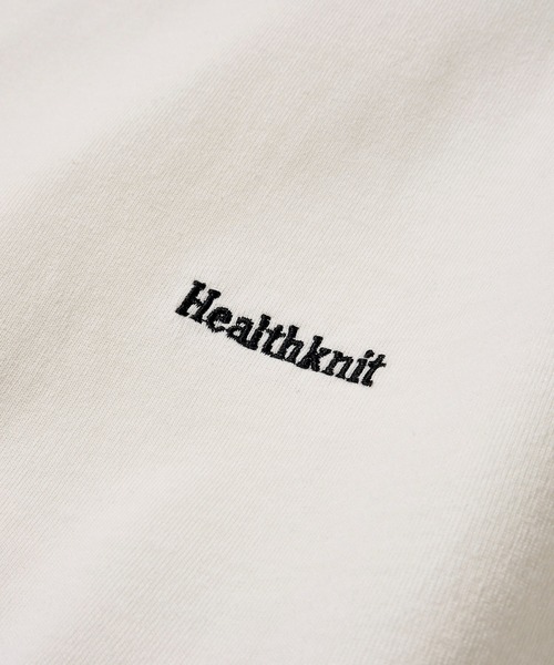 Healthknit(ヘルスニット)の「【Healthknit】Open-End Dry Jersey Wide Ringer Crewneck S/S / ジャージー ワイドリンガーTシャツ(Tシャツ/カットソー・メンズ・ブラック/オフホワイト/ベージュ・LARGE/MEDIUM)」の11枚目の写真