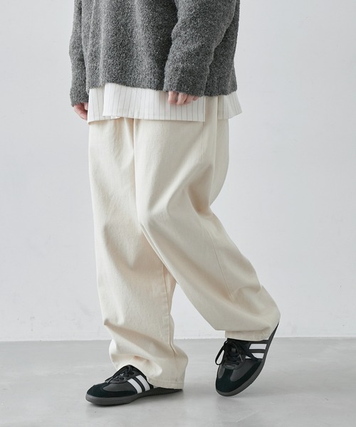  j.n.r.d（ジェー・エヌ・アール・ディー）の「j.n.r.d/エコデニムワイドパンツ（デニムパンツ・メンズ・ネイビー/キナリ/ブルー系その他6・M/L/LL/S）」の22枚目の写真