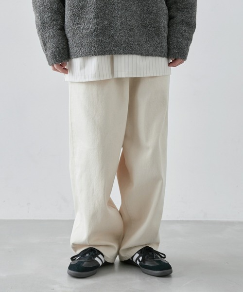  j.n.r.d（ジェー・エヌ・アール・ディー）の「j.n.r.d/エコデニムワイドパンツ（デニムパンツ・メンズ・ネイビー/キナリ/ブルー系その他6・M/L/LL/S）」の14枚目の写真