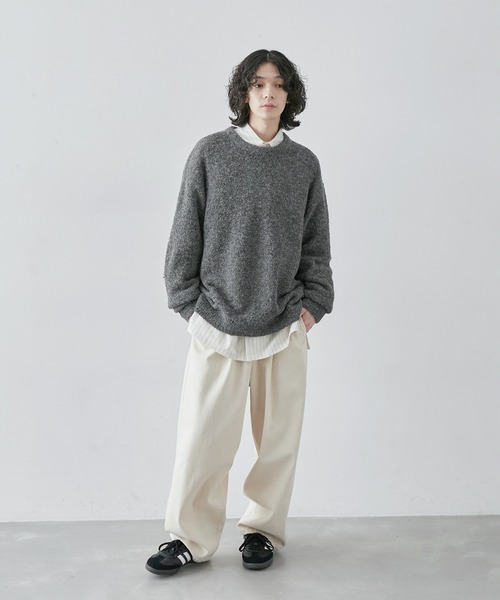  j.n.r.d（ジェー・エヌ・アール・ディー）の「j.n.r.d/エコデニムワイドパンツ（デニムパンツ・メンズ・ネイビー/キナリ/ブルー系その他6・M/L/LL/S）」の11枚目の写真