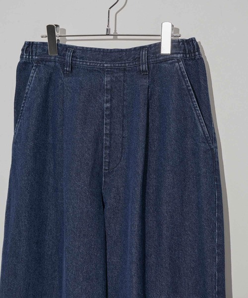  j.n.r.d（ジェー・エヌ・アール・ディー）の「j.n.r.d/エコデニムワイドパンツ（デニムパンツ・メンズ・ネイビー/キナリ/ブルー系その他6・M/L/LL/S）」の16枚目の写真