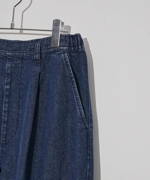  j.n.r.d（ジェー・エヌ・アール・ディー）の「j.n.r.d/エコデニムワイドパンツ（デニムパンツ・メンズ・ネイビー/キナリ/ブルー系その他6・M/L/LL/S）」の9枚目の写真