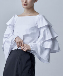 Firsthand | Firsthand/ファーストハンド OGNC天竺2WAYフリルスリーブカーディガン(カーディガン/ボレロ)