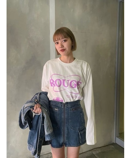 SLY（スライ）の「MANY LOGO T/SH メニー ロゴ ティーシャツ（Tシャツ