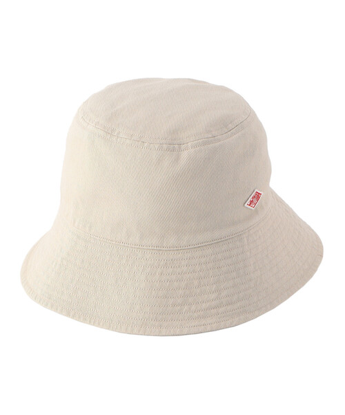 DANTON(ダントン)の「COTTON TWILL BUCKET HAT(ハット・レディース・キャメル/オフホワイト/ブラック/カーキ/ライトブルー・F)」の8枚目の写真