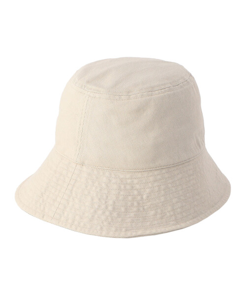 DANTON(ダントン)の「COTTON TWILL BUCKET HAT(ハット・レディース・キャメル/オフホワイト/ブラック/カーキ/ライトブルー・F)」の9枚目の写真
