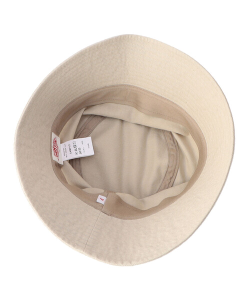 DANTON(ダントン)の「COTTON TWILL BUCKET HAT(ハット・レディース・キャメル/オフホワイト/ブラック/カーキ/ライトブルー・F)」の10枚目の写真