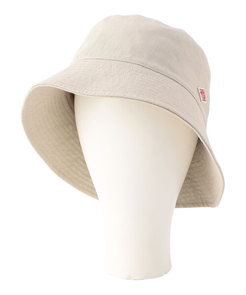 DANTON(ダントン)の「COTTON TWILL BUCKET HAT(ハット・レディース・キャメル/オフホワイト/ブラック/カーキ/ライトブルー・F)」の13枚目の写真