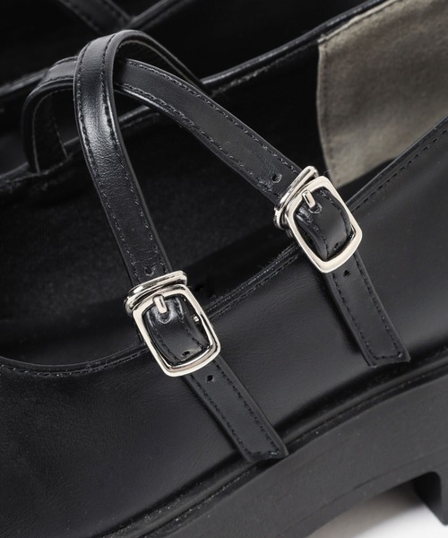 GLOBAL WORK（グローバルワーク）の「厚底メリージェーン/AND YUA ANY/991674（ドレスシューズ・キッズ・アイボリー/ブラック・SMALL/MEDIUM/LARGE）」の7枚目の写真