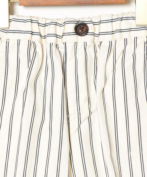 green label relaxing（グリーンレーベルリラクシング）の「コットン ツイルチノワイドパンツ9分丈（その他パンツ・キッズ・その他1/ネイビー・135/95/S/105/M/115/L/125）」の6枚目の写真