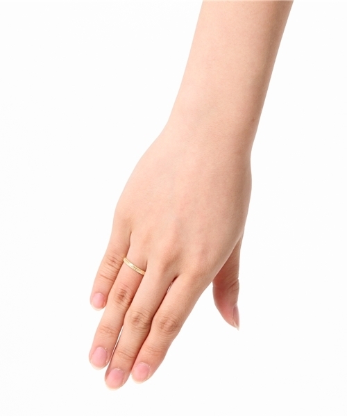 NOJESS（ノジェス）の「K10リング（30153111023）（リング・レディース・イエローゴールド・#13/#11/#9）」の2枚目の写真