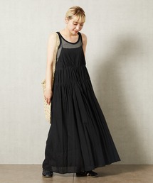 FREAK'S STORE（フリークスストア）の「WEB限定　インド ボイル ティアード キャミワンピース（ワンピース）」