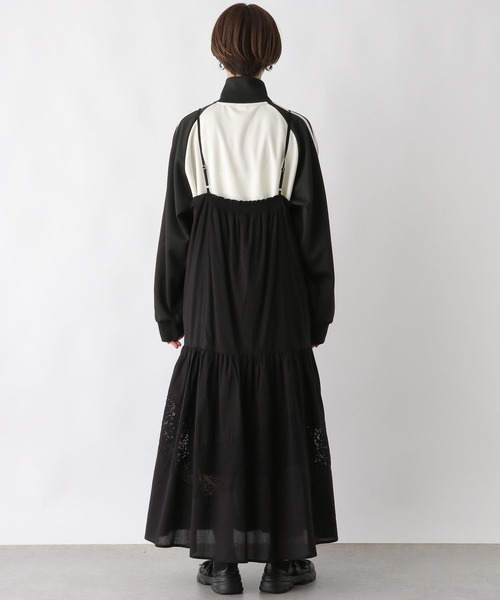 LEPSIM（レプシィム）の「切り替えレースキャミワンピース　994243（ワンピース・レディース・ブラック/オフホワイト・FREE）」の17枚目の写真