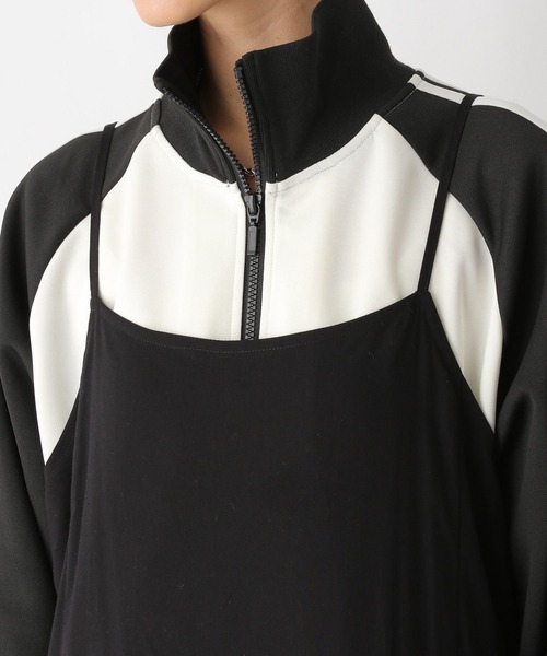 LEPSIM（レプシィム）の「切り替えレースキャミワンピース　994243（ワンピース・レディース・ブラック/オフホワイト・FREE）」の18枚目の写真