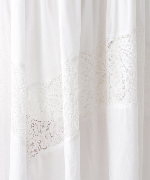 LEPSIM（レプシィム）の「切り替えレースキャミワンピース　994243（ワンピース・レディース・ブラック/オフホワイト・FREE）」の22枚目の写真