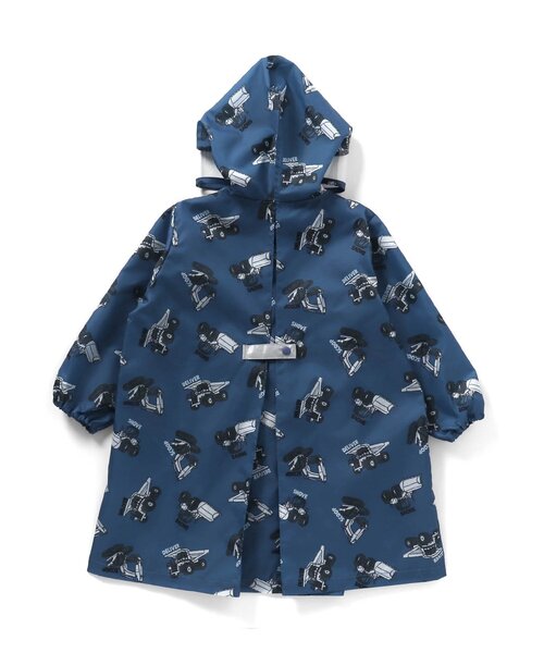 BREEZE（ブリーズ）の「4柄ランドコート（レインコート/ポンチョ・キッズ・イエロー/アイボリー/ピンク/ブルー・100/110/130/120）」の5枚目の写真