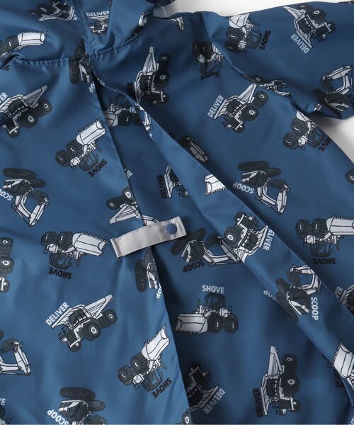 BREEZE（ブリーズ）の「4柄ランドコート（レインコート/ポンチョ・キッズ・イエロー/アイボリー/ピンク/ブルー・100/110/130/120）」の6枚目の写真