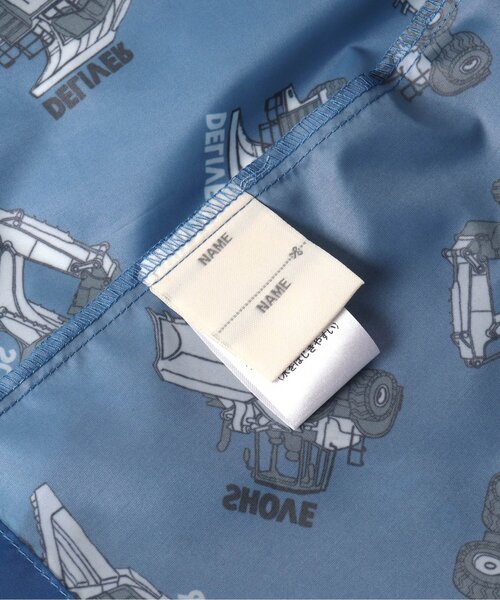 BREEZE（ブリーズ）の「4柄ランドコート（レインコート/ポンチョ・キッズ・イエロー/アイボリー/ピンク/ブルー・100/110/130/120）」の7枚目の写真