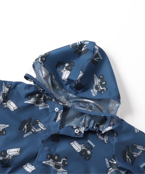 BREEZE（ブリーズ）の「4柄ランドコート（レインコート/ポンチョ・キッズ・イエロー/アイボリー/ピンク/ブルー・100/110/130/120）」の14枚目の写真