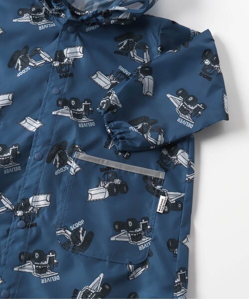 BREEZE（ブリーズ）の「4柄ランドコート（レインコート/ポンチョ・キッズ・イエロー/アイボリー/ピンク/ブルー・100/110/130/120）」の15枚目の写真