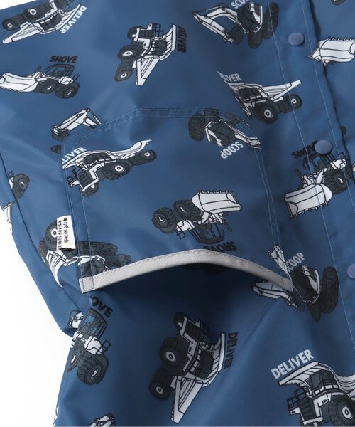 BREEZE（ブリーズ）の「4柄ランドコート（レインコート/ポンチョ・キッズ・イエロー/アイボリー/ピンク/ブルー・100/110/130/120）」の17枚目の写真