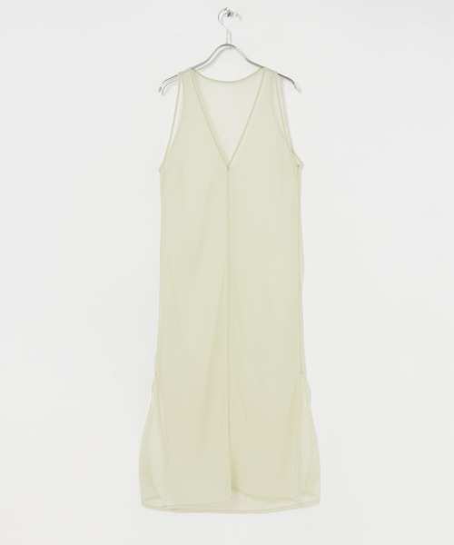 URBAN RESEARCH（アーバンリサーチ）の「シアーレイヤードワンピース（ワンピース・レディース・グリーン系その他/ブラック・FREE）」の15枚目の写真