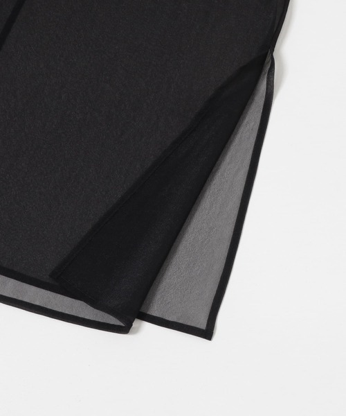 URBAN RESEARCH（アーバンリサーチ）の「シアーレイヤードワンピース（ワンピース・レディース・グリーン系その他/ブラック・FREE）」の17枚目の写真