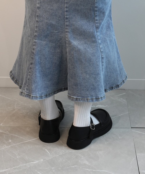 shoes365(シューズスリーシックスファイヴ)の「【shoes365】バックル止め 柔らかいローファー(ローファー・レディース・ブラック/ブラウン・22.0cm/21.5cm/21.0cm/20.5cm/23.5cm/23.0cm/22.5cm)」の10枚目の写真