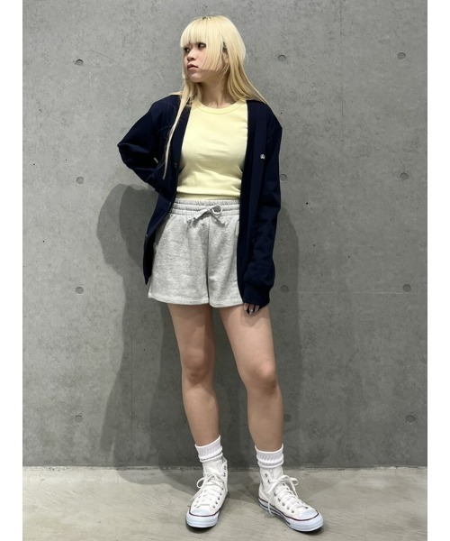 ANTI COUNTRY CLUBコラボ ショートパンツとバケットハットセット セール】オーバーサイズニットショートパンツセットアップ