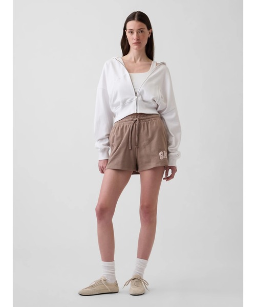 GAP（ギャップ）の「GAPロゴ ショートパンツ（WOMENS)（その他パンツ・レディース・ライトグレー/ネイビー/ラベンダー/ブラック/ピンク系その他/ベージュ/ピンク・S/XXS/XS/M/L）」の22枚目の写真