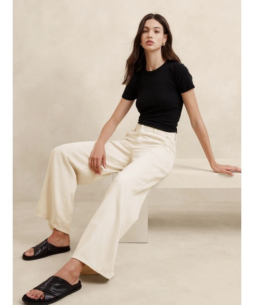 セール】BANANA REPUBLIC FACTORY STORE ウルトラハイライズトラウザー 