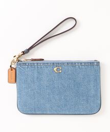 COACH コーチ グリッター スモール リストレットポーチ 極美品》coach コーチ スモールリストレット アクセサリーポーチ