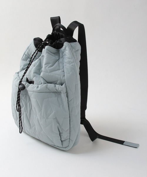 Cepica（セピカ）の「撥水スターキルティングリュック（バックパック/リュック・レディース・ライトブルー/ブラック/ライトグレー・FREE）」の5枚目の写真