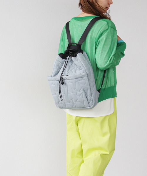 Cepica（セピカ）の「撥水スターキルティングリュック（バックパック/リュック・レディース・ライトブルー/ブラック/ライトグレー・FREE）」の22枚目の写真