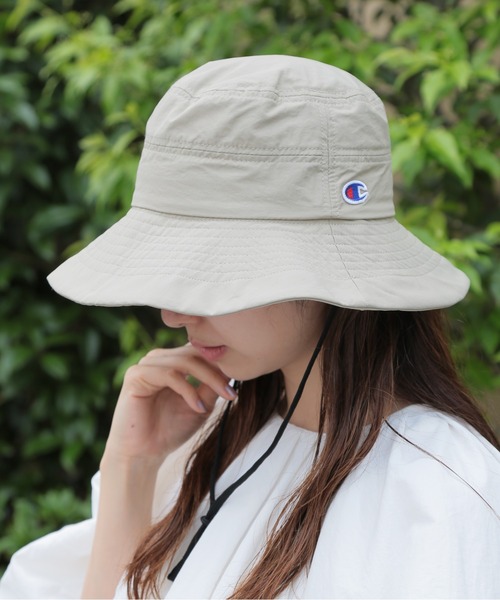 Champion（チャンピオン）の「【Champion】タフタコードハット 171-0022（ハット・メンズ・ブラック/グレイッシュベージュ/ネイビー・FREE）」の3枚目の写真