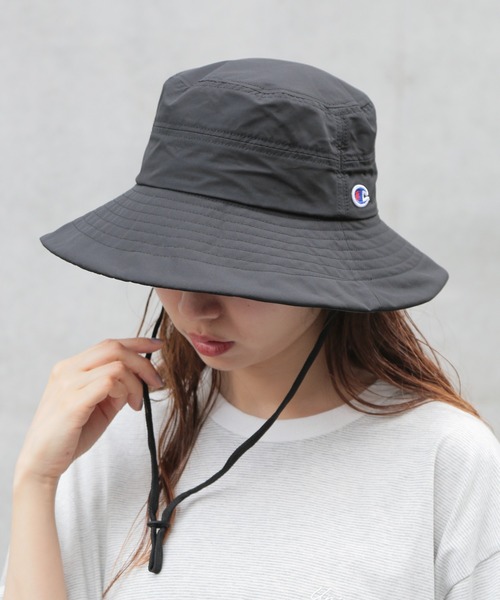 Champion（チャンピオン）の「【Champion】タフタコードハット 171-0022（ハット・メンズ・ブラック/グレイッシュベージュ/ネイビー・FREE）」の2枚目の写真