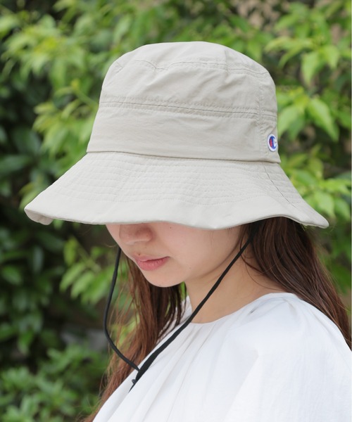 Champion（チャンピオン）の「【Champion】タフタコードハット 171-0022（ハット・メンズ・ブラック/グレイッシュベージュ/ネイビー・FREE）」の8枚目の写真