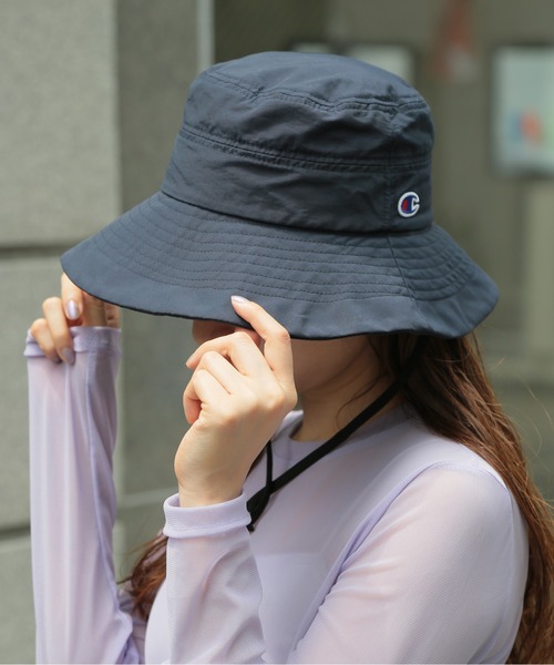 Champion（チャンピオン）の「【Champion】タフタコードハット 171-0022（ハット・メンズ・ブラック/グレイッシュベージュ/ネイビー・FREE）」の10枚目の写真