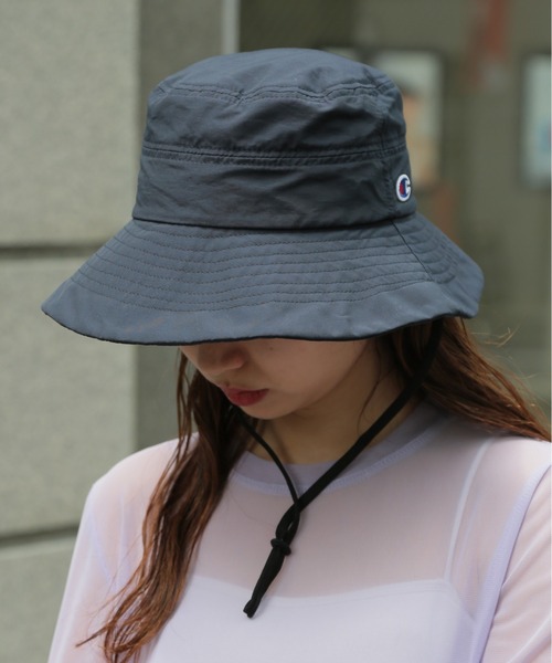 Champion（チャンピオン）の「【Champion】タフタコードハット 171-0022（ハット・メンズ・ブラック/グレイッシュベージュ/ネイビー・FREE）」の9枚目の写真