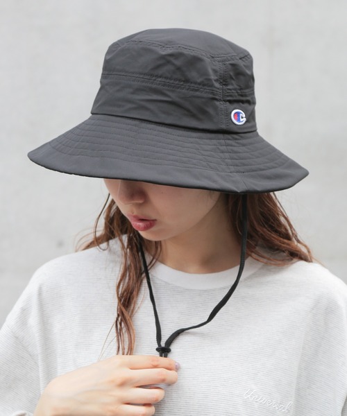 Champion（チャンピオン）の「【Champion】タフタコードハット 171-0022（ハット・メンズ・ブラック/グレイッシュベージュ/ネイビー・FREE）」の5枚目の写真