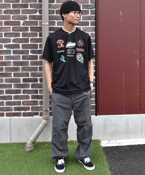 SANTA CRUZ サンタクルーズ　ユニセックス半袖Tシャツ Lサイズ SANTA CRUZ サンタクルーズ 半袖 Tシャツ メンズ バックプリント