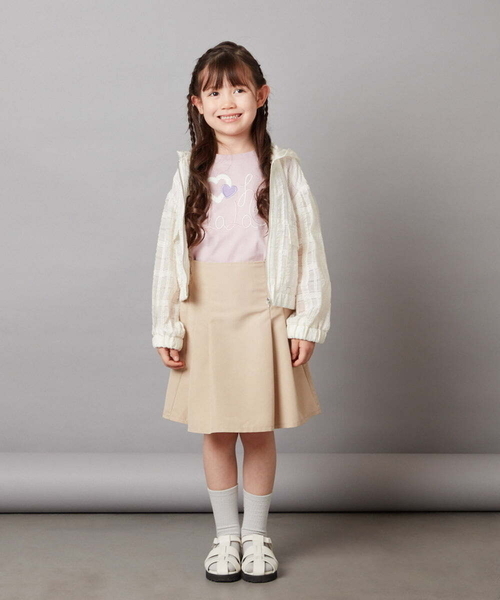 a.v.v（アーヴェヴェ）の「[18-24cm][ママとお揃いも叶う] グルカサンダル[WEB限定サイズ]（サンダル・キッズ・アイボリー/ブラック・18/20/19/21/22/23/24）」の7枚目の写真