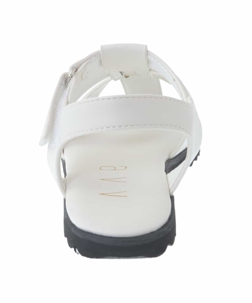 a.v.v（アーヴェヴェ）の「[18-24cm][ママとお揃いも叶う] グルカサンダル[WEB限定サイズ]（サンダル・キッズ・アイボリー/ブラック・18/20/19/21/22/23/24）」の21枚目の写真