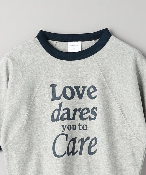 WAVE UNION（ウェーブユニオン）の「＜WAVE UNION＞ラグラン Tシャツ（Tシャツ/カットソー・レディース・ライトグレー・FREE）」の12枚目の写真