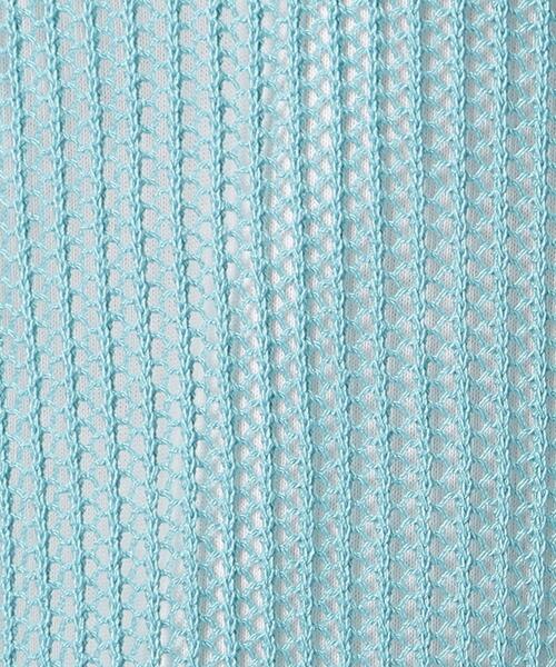 Cutie Blonde(キューティーブロンド)の「◆【2点セット】メッシュニット+タンクトップ(その他トップス・レディース・ブラック系4/ホワイト系その他5/グリーン系その他5・02/03/04)」の15枚目の写真