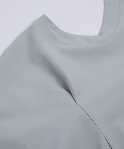 La-gemme（ラジェム）の「フロントタックプルオーバー（Tシャツ/カットソー・レディース・ブラック/ブルー/ホワイト・フリー）」の18枚目の写真