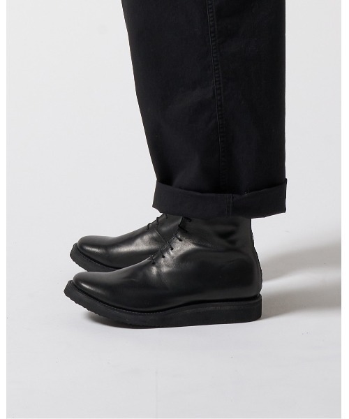 wjk(ダヴルジェイケイ)の「back zip boots(function sole)(ブーツ・メンズ・ブラック・41/43/42)」の5枚目の写真