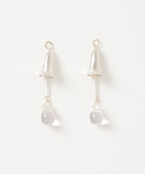 り*な様 agete シルバークォーツピアスチャーム agete（アガット）の「シルバークォーツピアスチャーム（チャーム