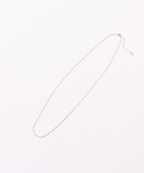 NOLLEY’S（ノーリーズ）の「スクエアチェーンM ネックレス（ネックレス・レディース・ゴールド/シルバー・FREE）」の2枚目の写真