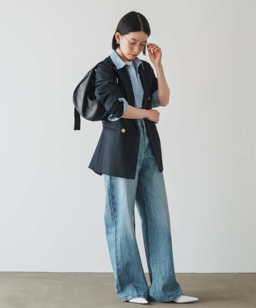 russet（ラシット）の「ソフトレザーラウンドショルダーバッグ(CE-1326)（ショルダーバッグ・レディース・ブラック/ホワイト/チャコールグレー/ブラック系その他/ダークブラウン/ブラウン・FREE）」の22枚目の写真